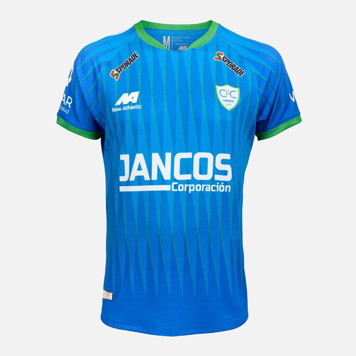 NEW ATHLETIC - Camiseta Comerciantes FC Alterna TurquesaVerde Hombre