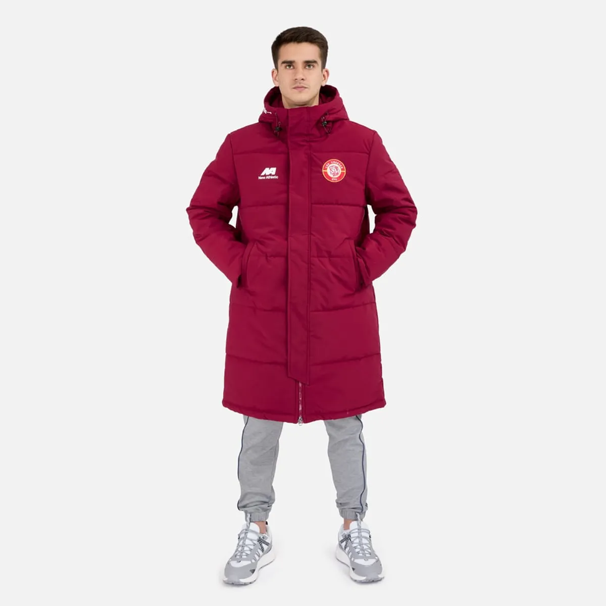 NEW ATHLETIC - Casaca New Athletic Chankas Guinda Hombre