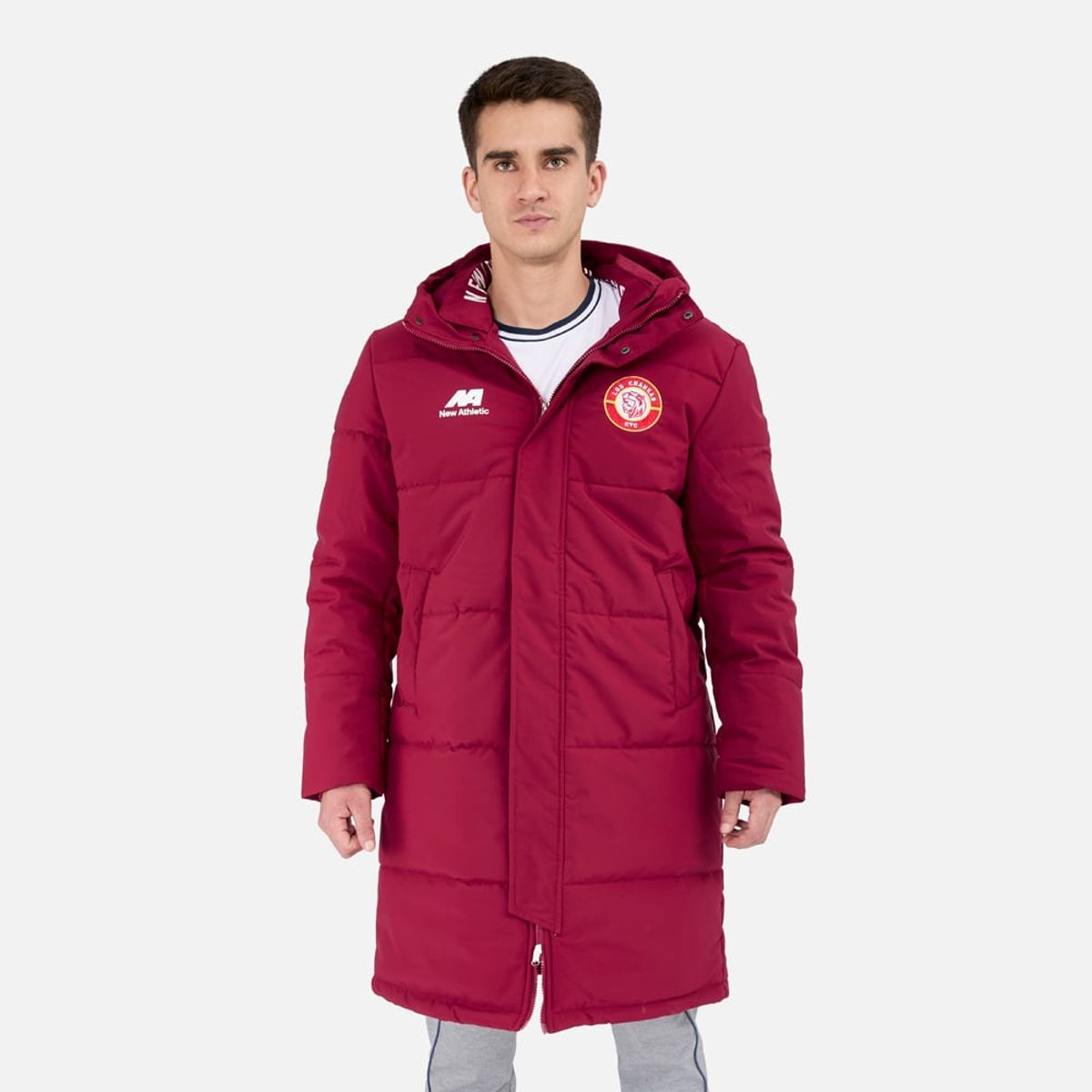 NEW ATHLETIC - Casaca New Athletic Chankas Guinda Hombre