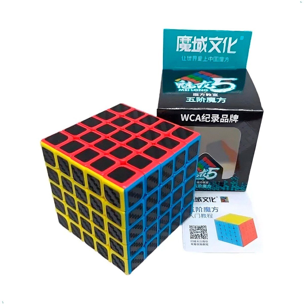 MOYU - Cubo Moyu  5 x 5 magnetico fibra de carbono MF8890