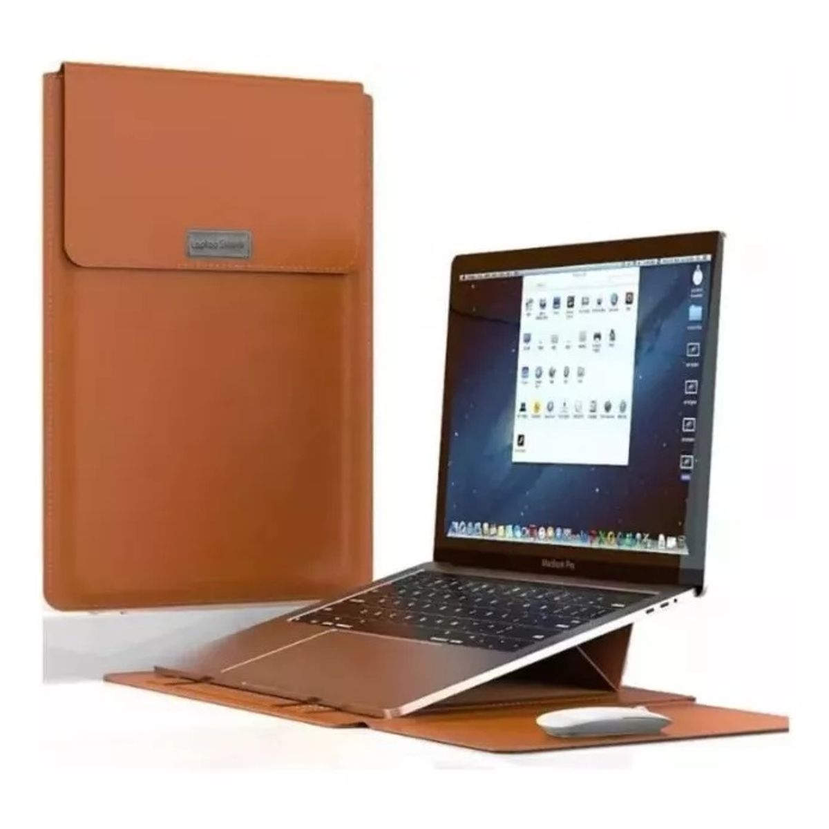 GENERICO - Case Funda Estcuche Maletin Para Macbook Air 13.6 M4 M3 M2