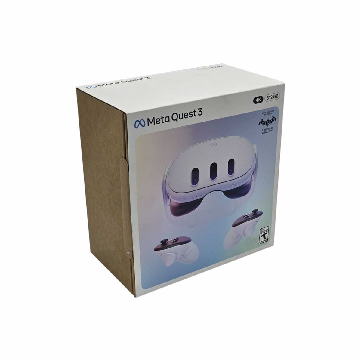 META - Meta Quest 3 4K 512Gb HeadsetBatman Arkham Shadow-White