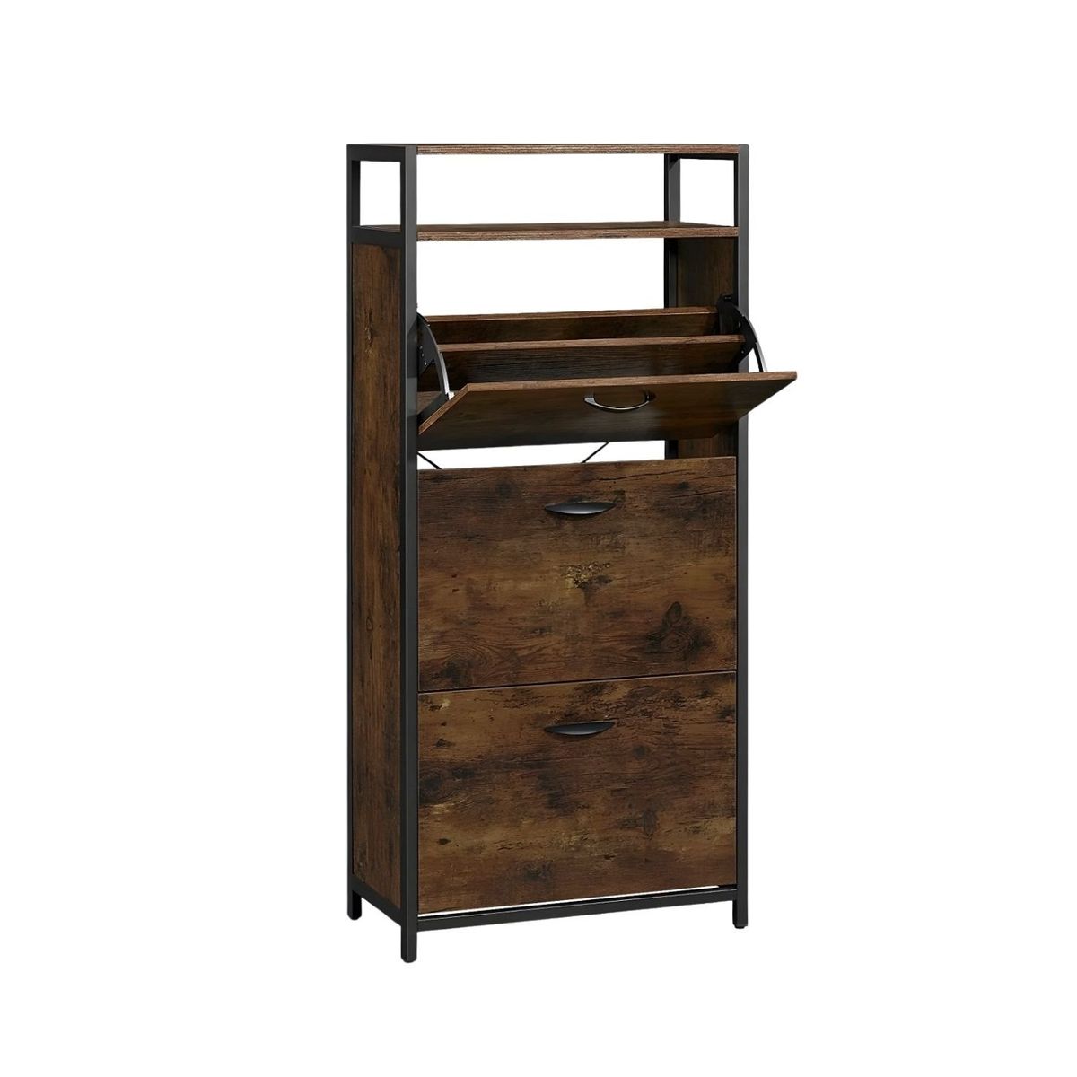 GENERICO - Zapatera Industrial Nox Caramelo Coricha Home