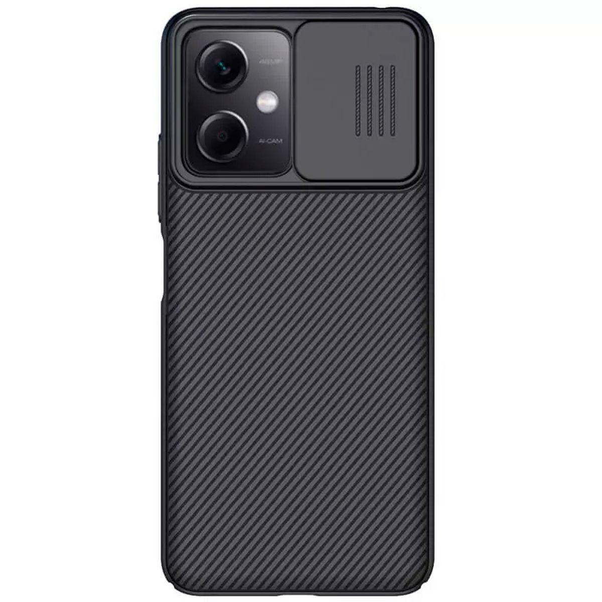 NILLKIN - Case Nillkin CamShield para Redmi Note 12 5G - Carcasa - Negro