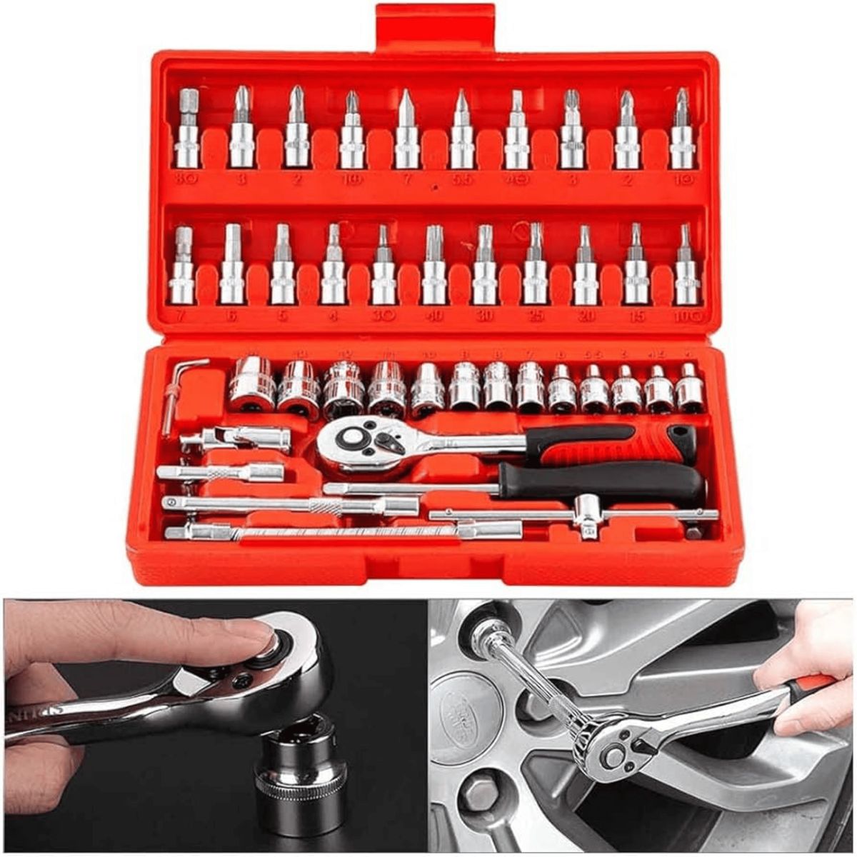 ROSH - Pack Completo  Alicate Multifuncional y Set de Dados de Precisión