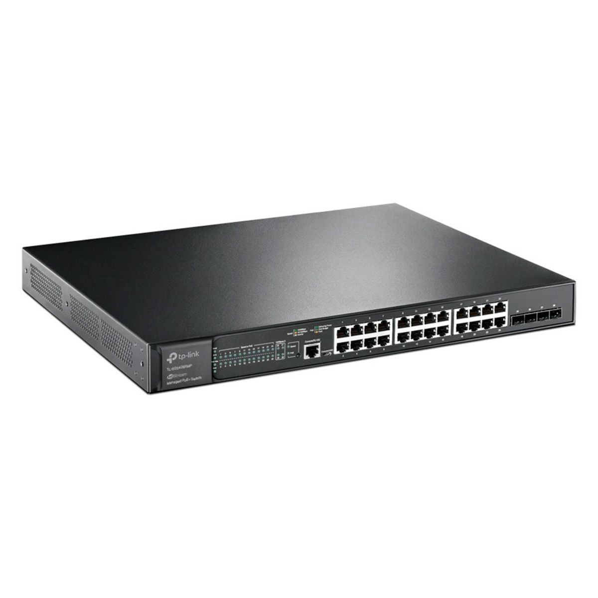 TP LINK - TP-LINK SG3428XMP Switch PoE 24 Puertos Gigabit 4SFP+ 384W