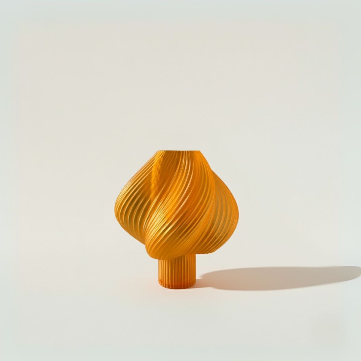 GENERICO - Lámpara SugarLush de impresión 3D Anaranjado