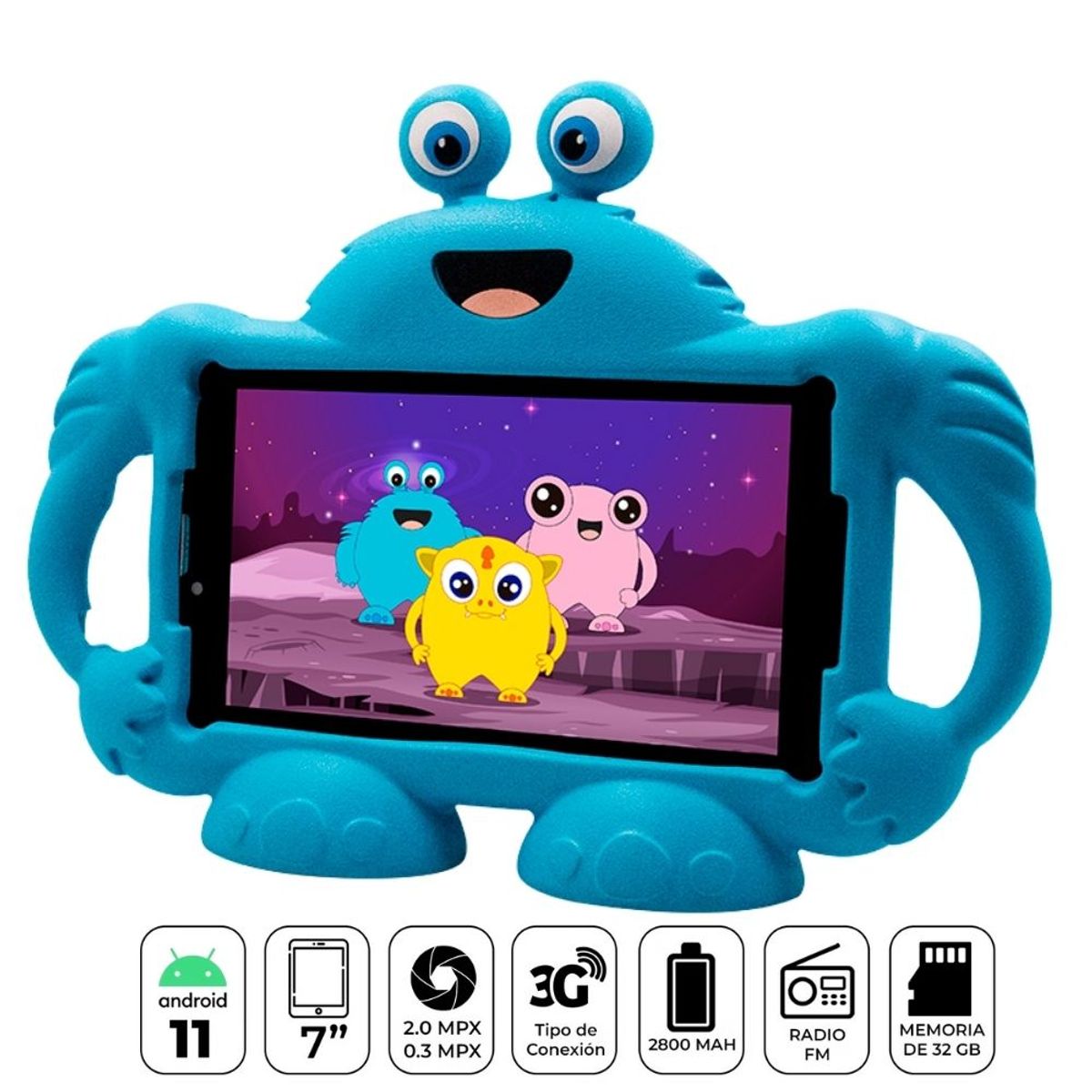 ADVANCE - Tablet Advance Intro TR7996 7 pulgadas 3G Dual SIM 32GB, 2GB RAM, WIFI