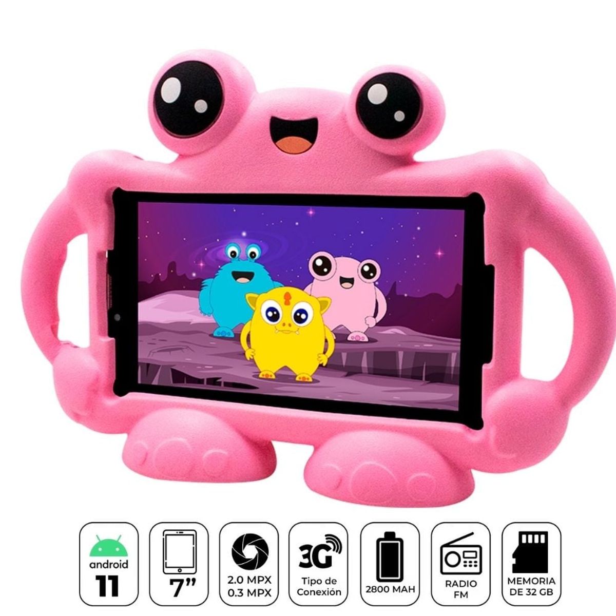 ADVANCE - Tablet Advance Intro TR7996 7 pulgadas 3G Dual SIM 32GB, 2GB RAM, WIFI