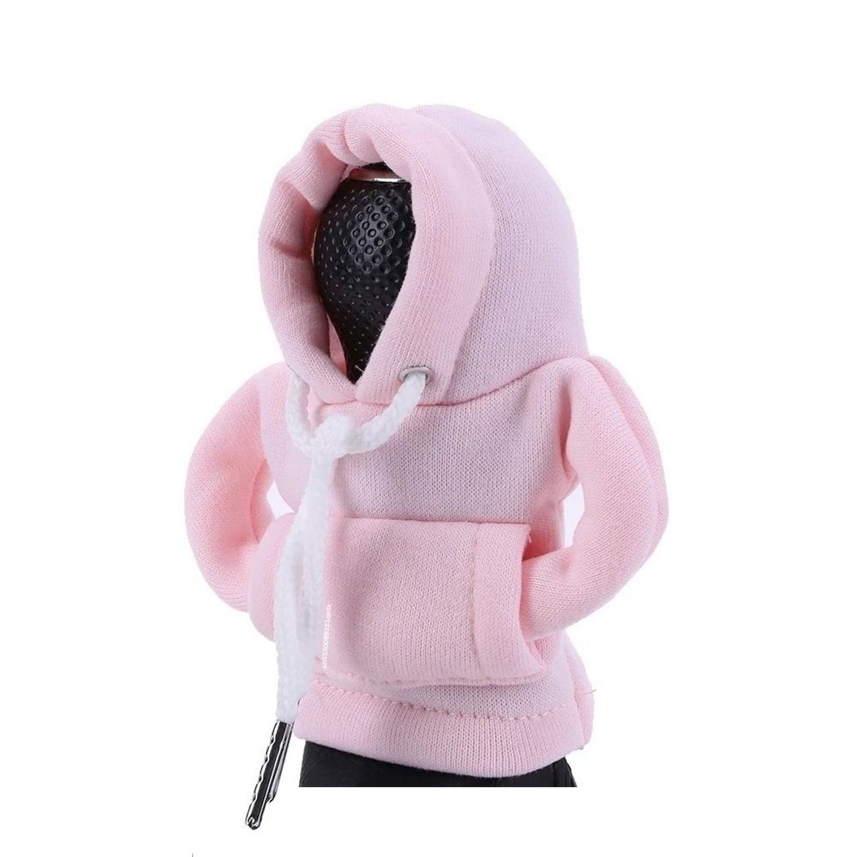 GENERICO - Sudadera Rosa con Capucha para Palanca de Auto