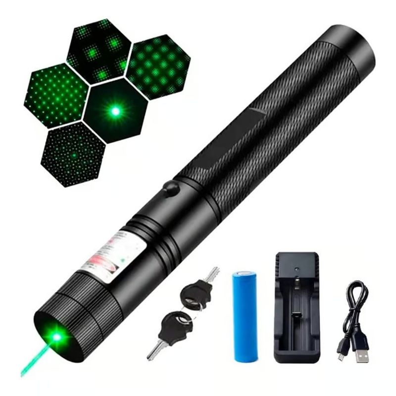 OEM - Puntero Laser Verde Potente 10000mw  Batería  Cargador Green