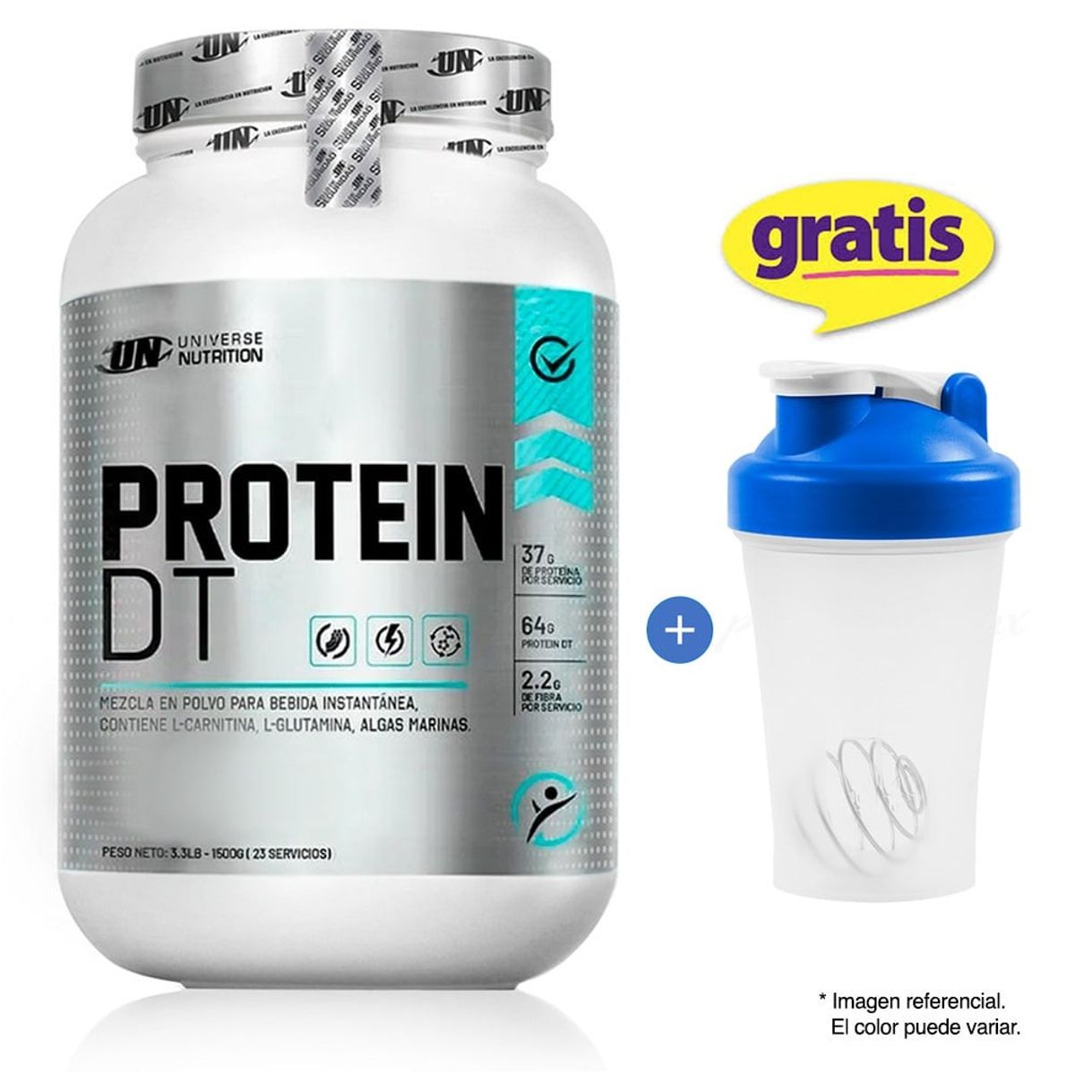 UNIVERSE NUTRITION - Protein dt 1.5 kg proteína un vainilla