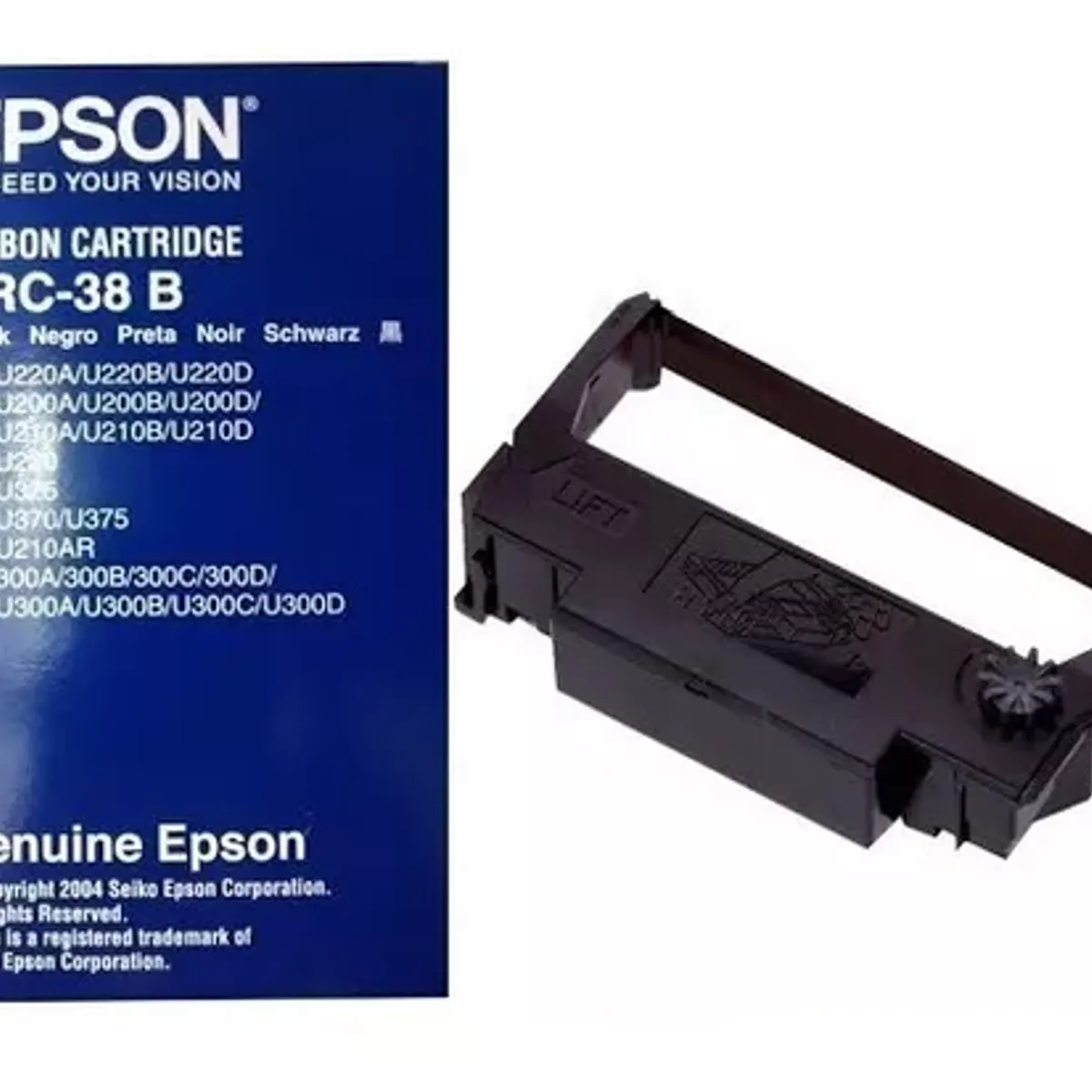EPSON - Cinta Epson ERC-38B de Color Negro