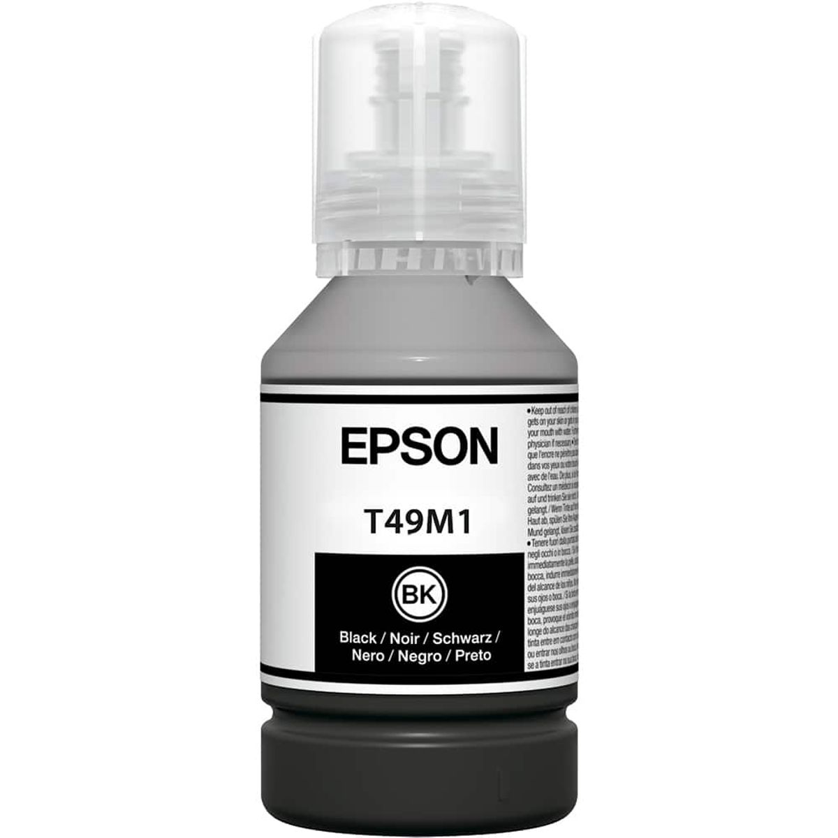 EPSON - Botella de tinta Epson T49M120 en color negro