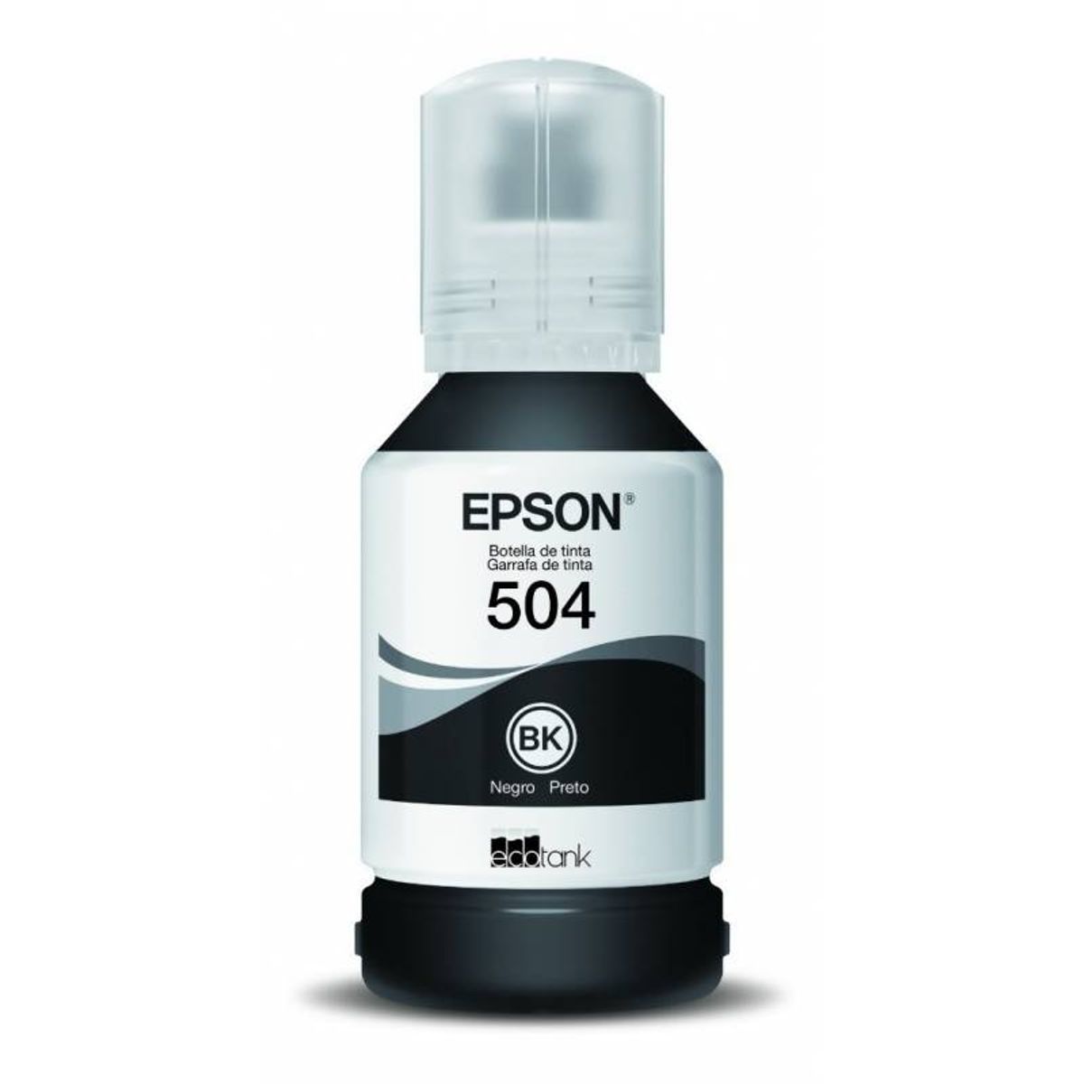 EPSON - Botella de tinta EPSON T504 color negro