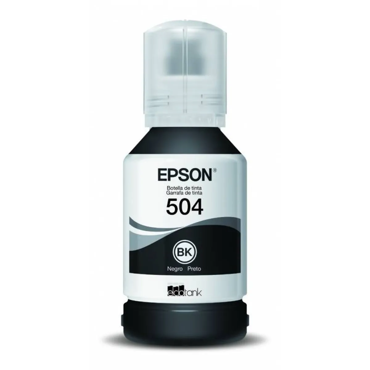 EPSON - Botella de tinta EPSON T504 color negro