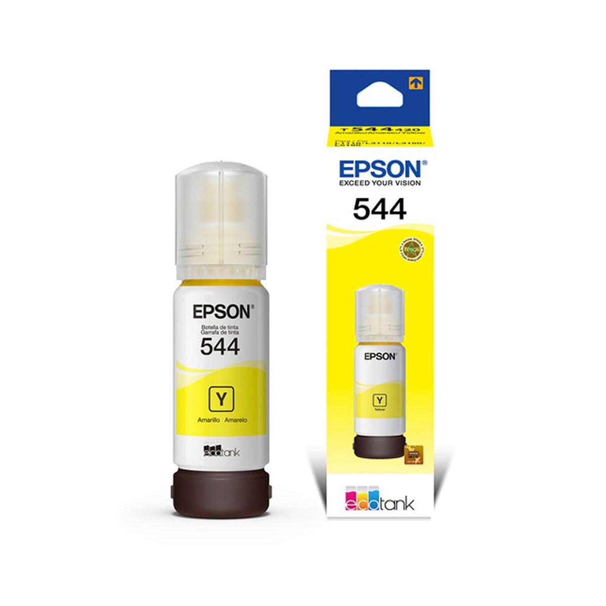 EPSON - Botella de tinta EPSON T544420-AL color Amarillo