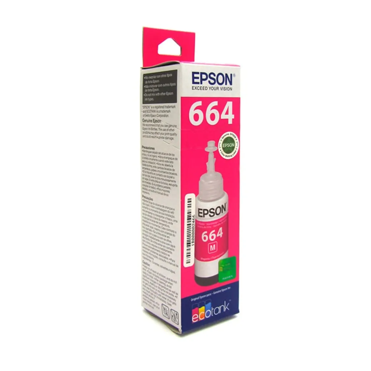 EPSON - Botella de tinta Epson T664320-AL en color magenta