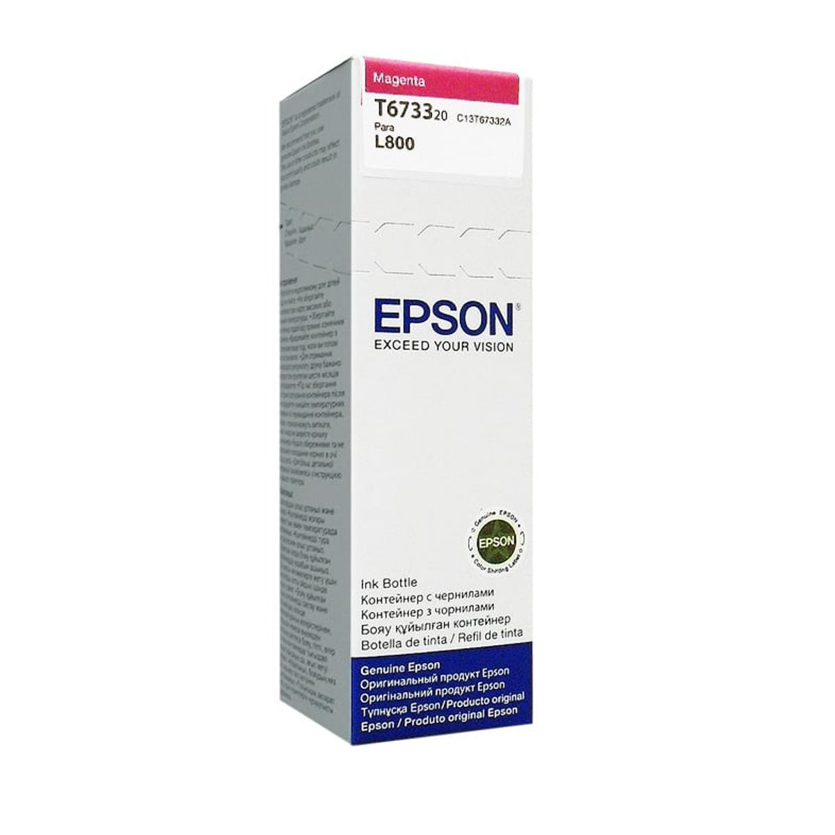 EPSON - Botella de tinta Epson T673320-AL en color magenta