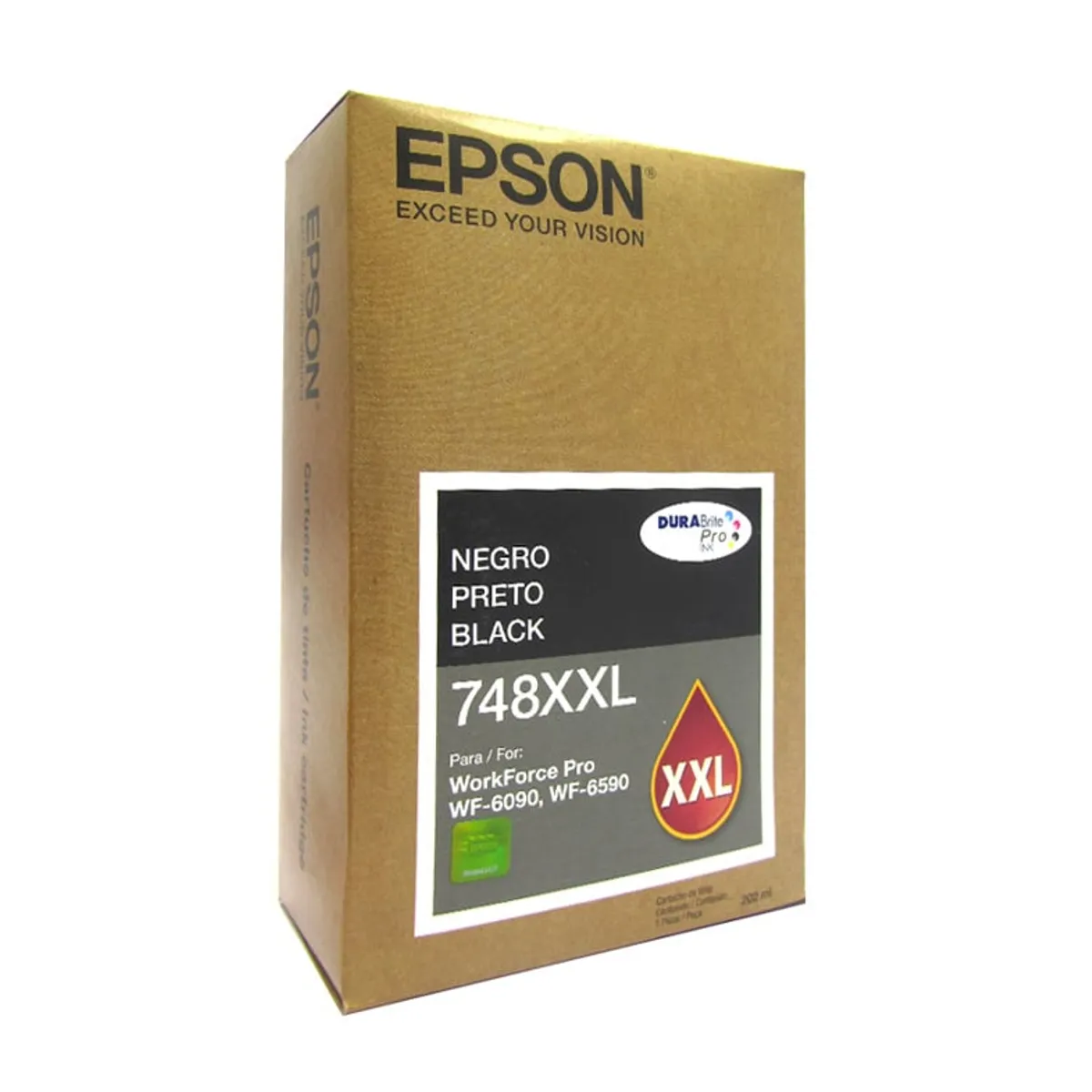 EPSON - Cartucho de tinta Epson T748XXL120-AL en color negro