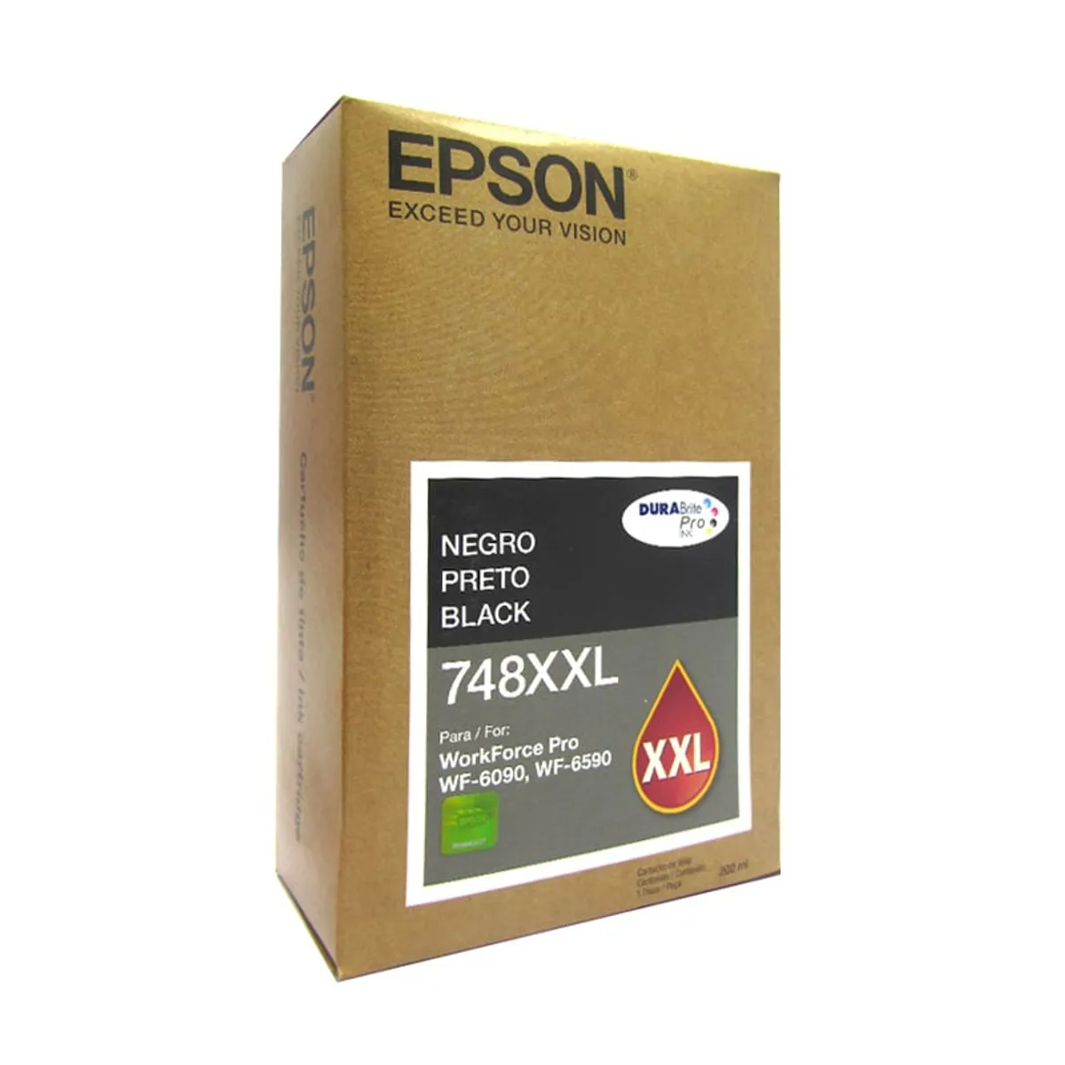 EPSON - Cartucho de tinta Epson T748XXL120-AL en color negro