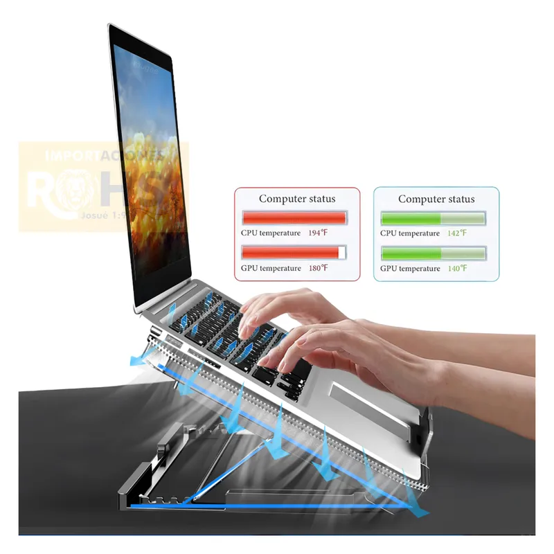 ROHS - Cooler Para Laptop Ventilador Enfriador Para computadora Portátil N99