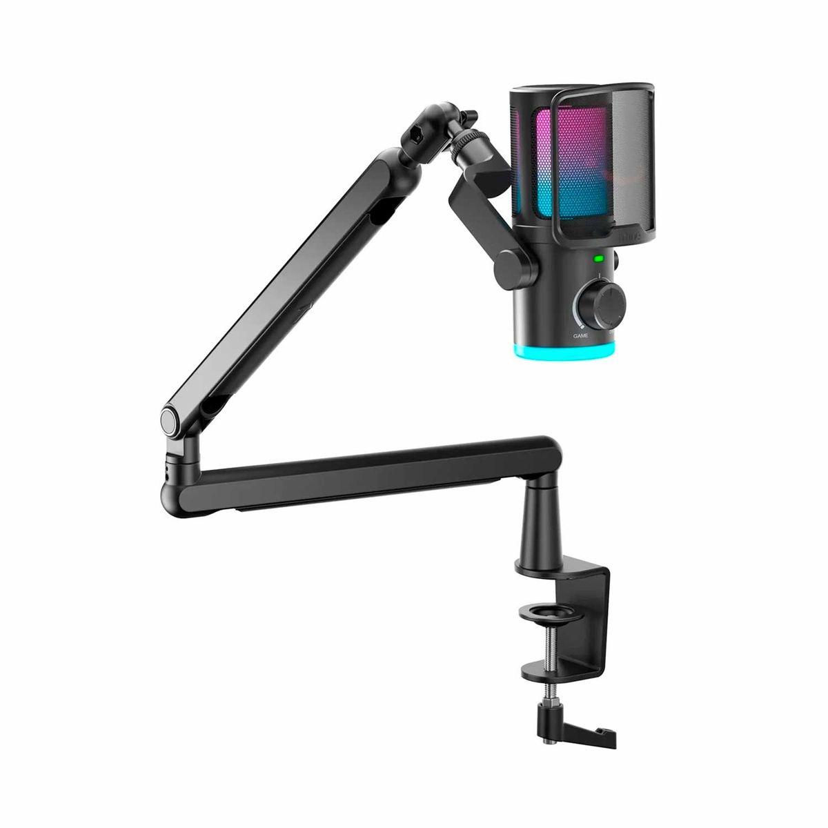 FIFINE - Microfono Gamer Fifine Tam6 Con Brazo Black