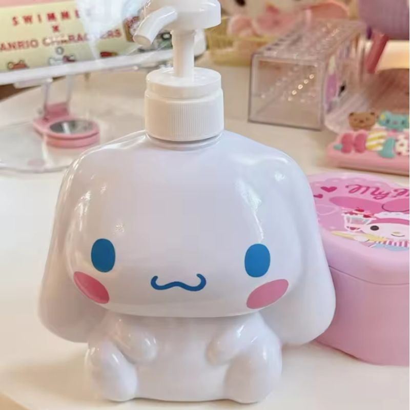SANRIO - DISPENSADOR DE CREMA O JABON CINNAMOROLL