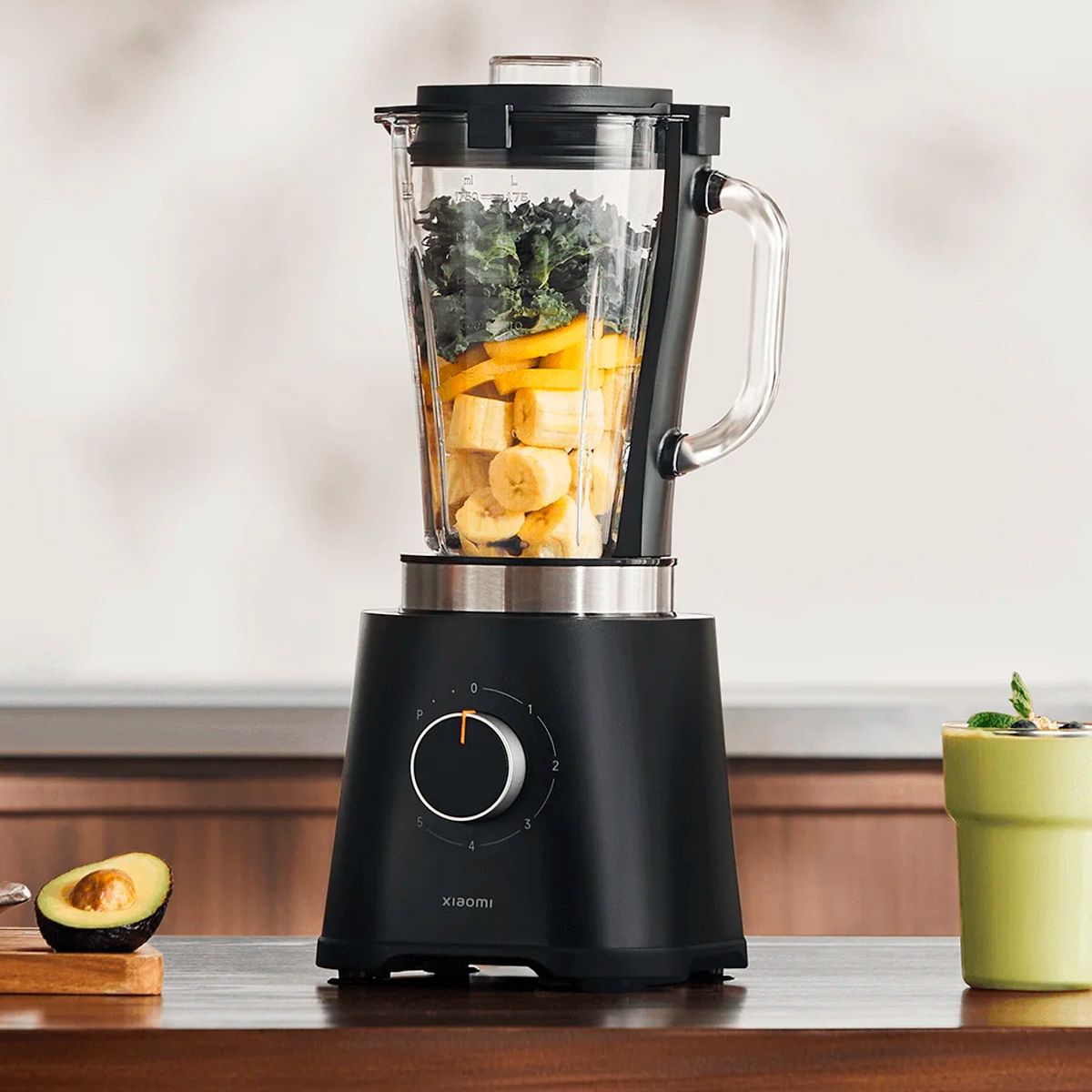 XIAOMI - Licuadora Xiaomi Blender 600W de 175L Cuchillas de Acero Inox