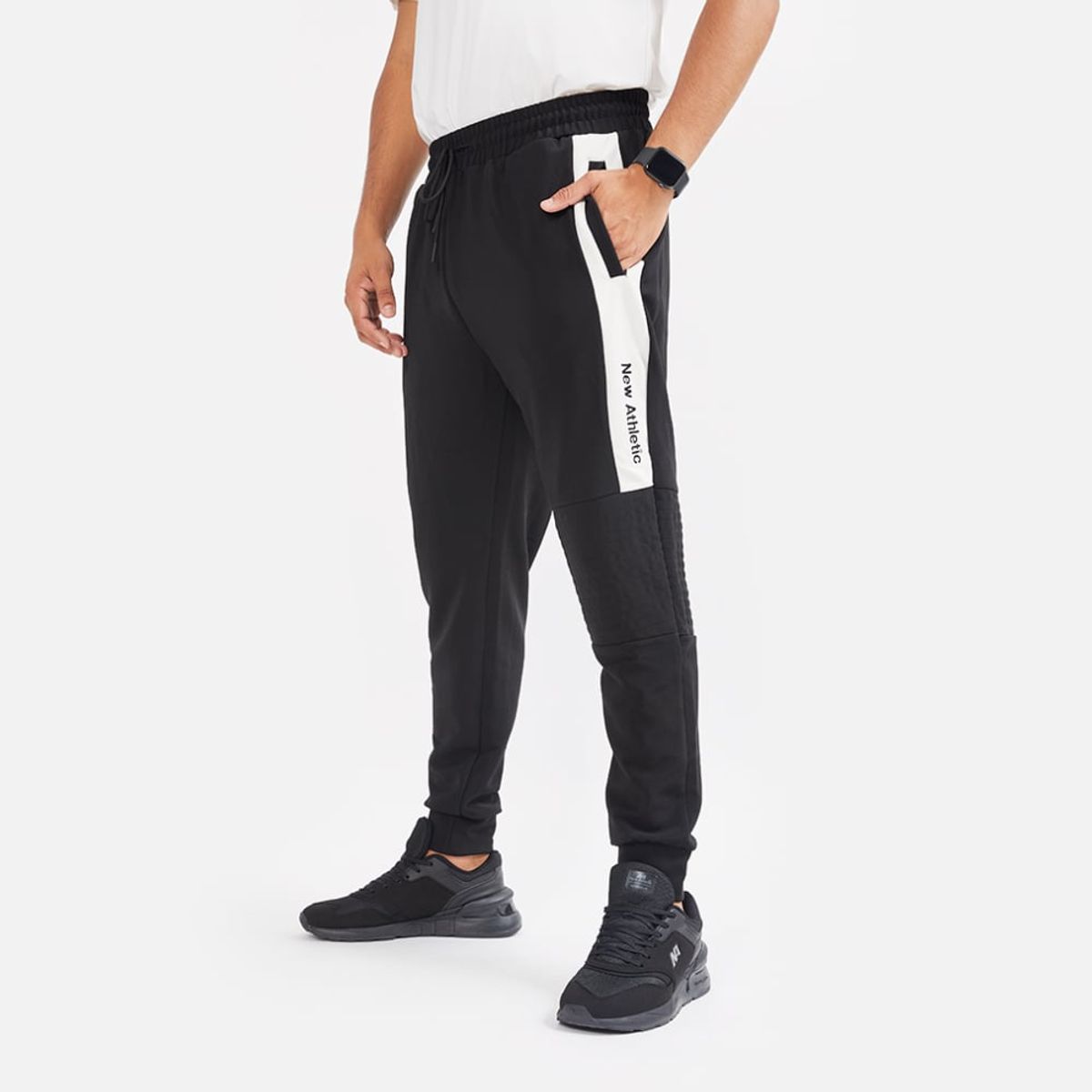 NEW ATHLETIC - Jogger New Athletic James Negro Hombre