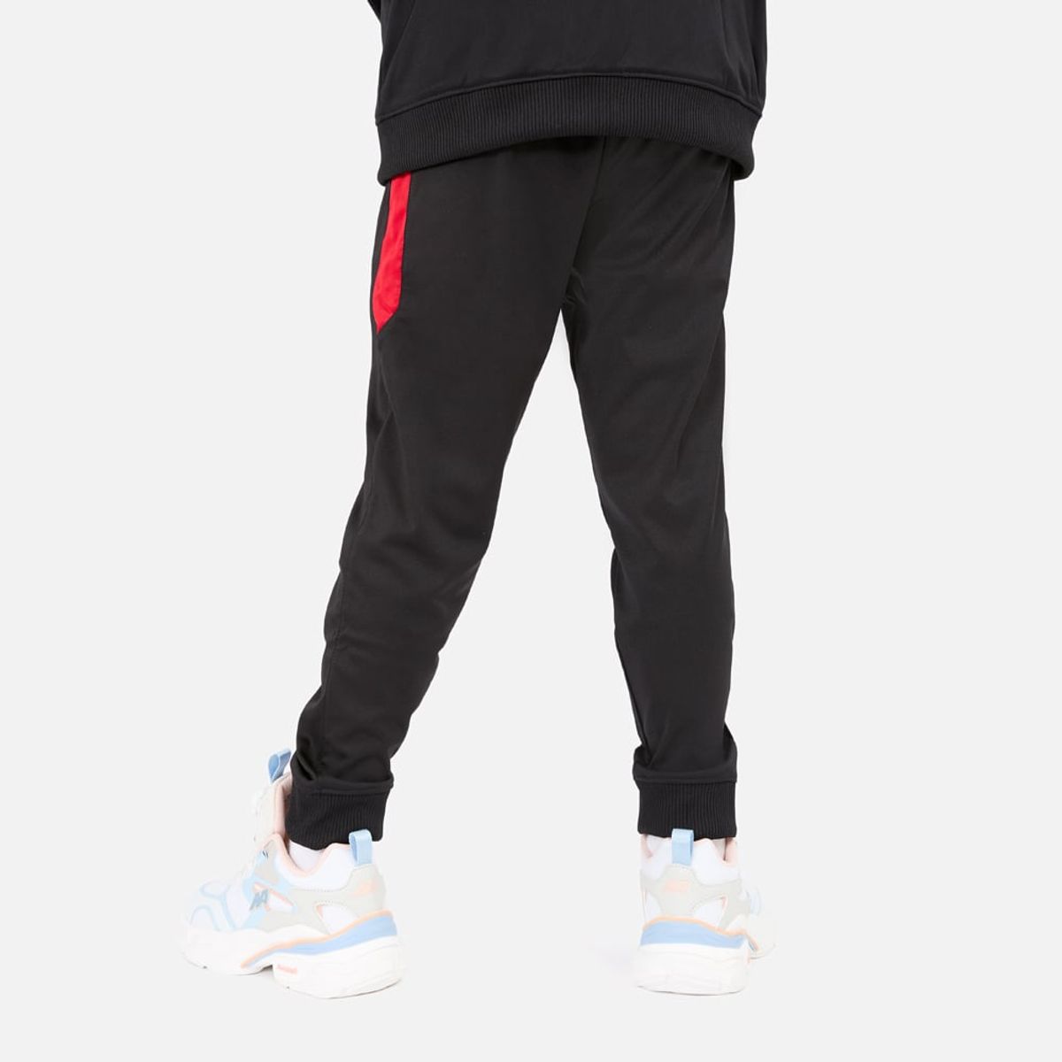 NEW ATHLETIC - Jogger Chankas Kids Negro Con Rojo Unisex