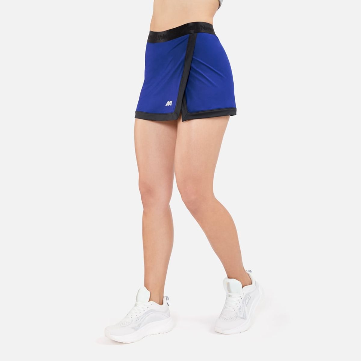 NEW ATHLETIC - Falda Short New Athletic Adriana Azul Con Negro Mujer