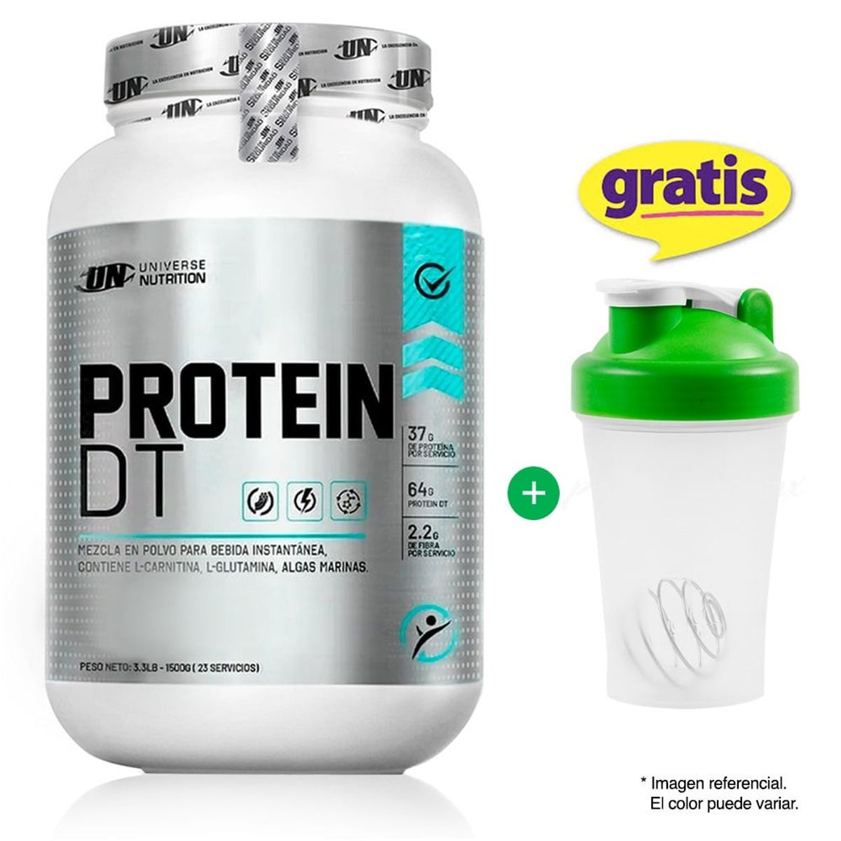 Universe Nutrition - PROTEÍNA PROTEIN DT 1.5 KG COOKIES AND CREAM