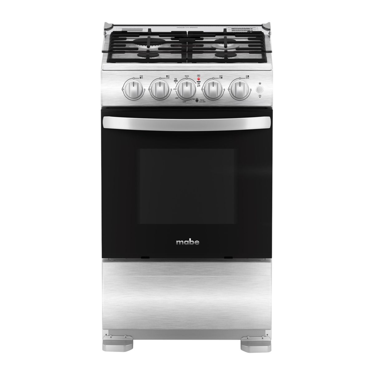 MABE - Cocina de Piso a Gas 52CM Inox Mabe CMP5140FX1