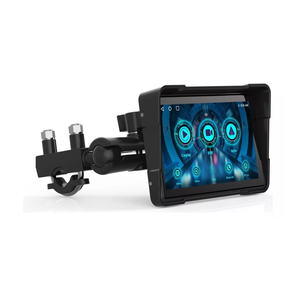 AIWA - Navegador para Moto Pantalla Tactil 5 AndroidAuto Carplay Aiwa GP50M