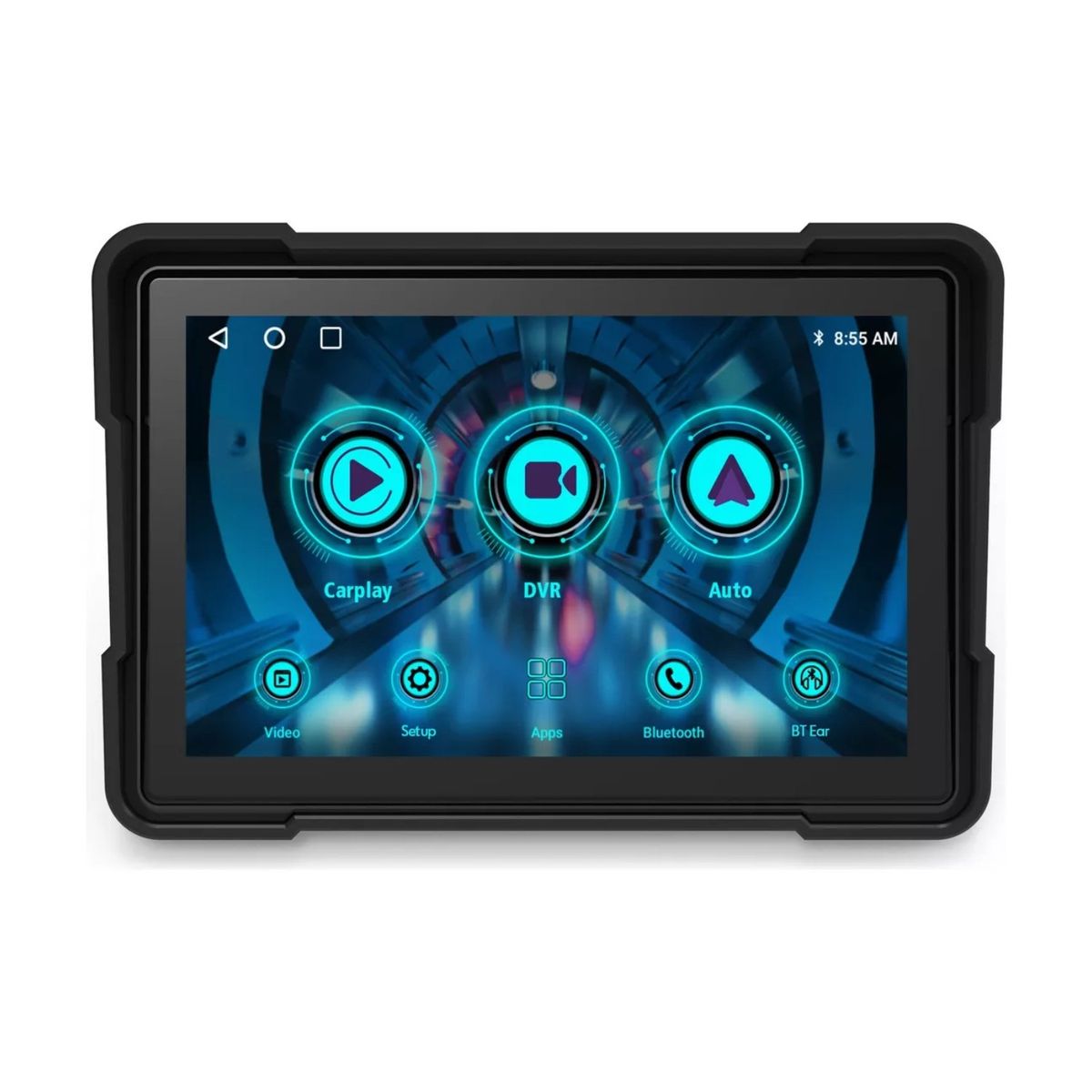 AIWA - Navegador para Moto Pantalla Tactil 5 AndroidAuto Carplay Aiwa GP50M