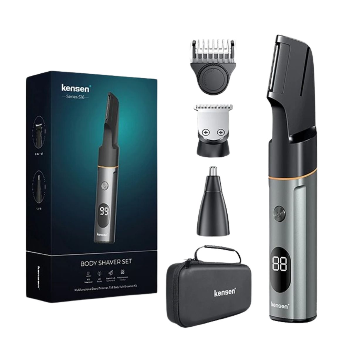 GENERICO - Rasuradora Cortapelo Afeitadora Corporal Barba Nariz