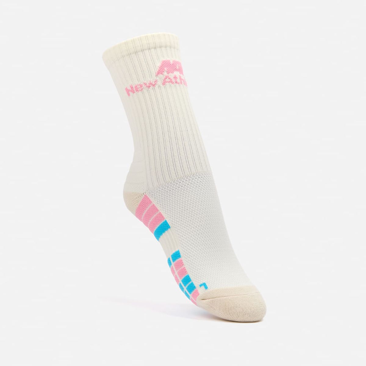 NEW ATHLETIC - Medias New Athletic Canillera45 Beige Con Rosado Mujer