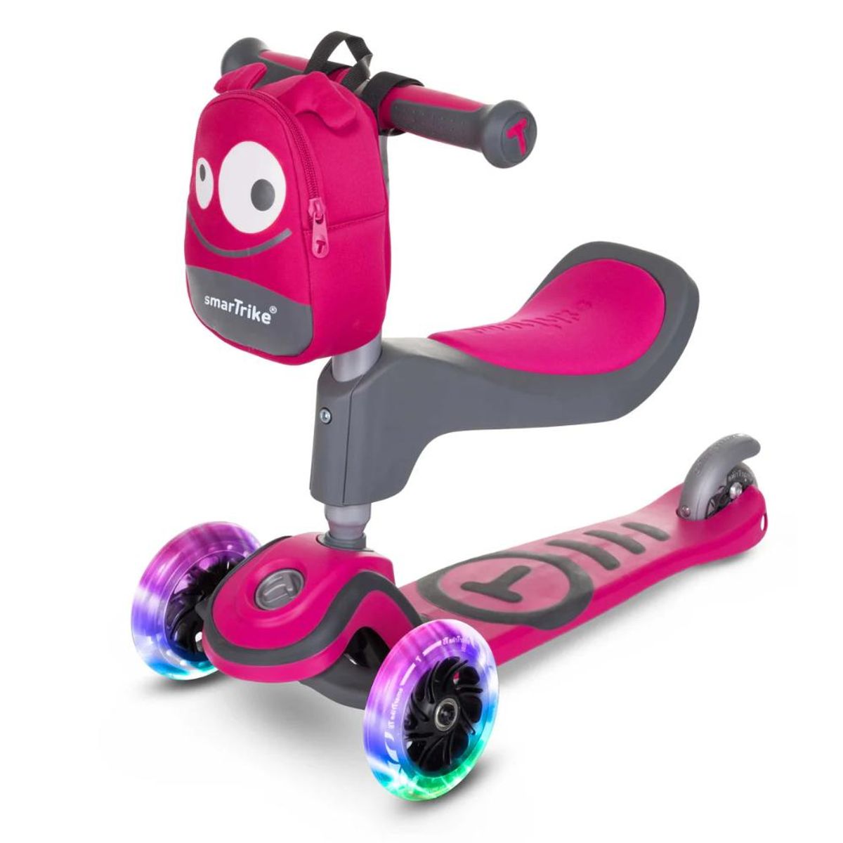GENERICO - Scooter T1 Rosado Smart Trike Infantil
