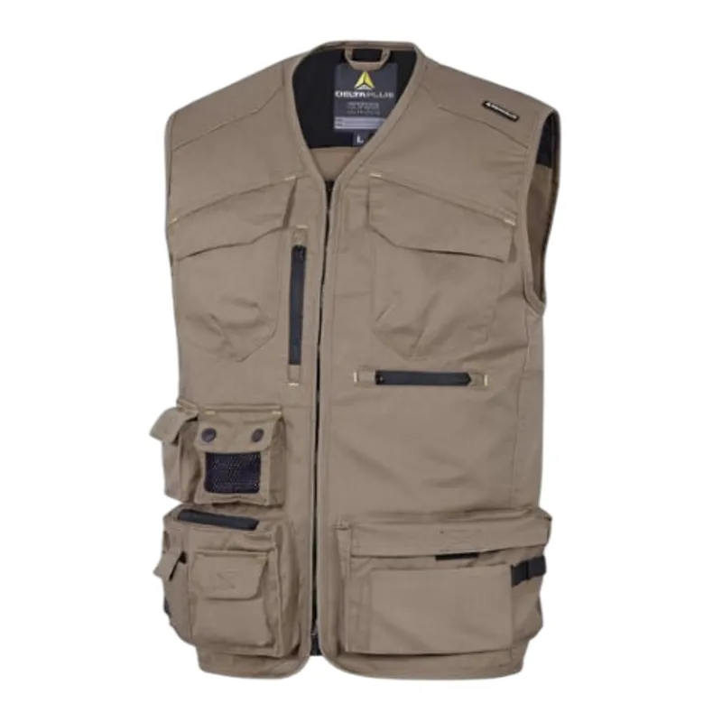 DELTA PLUS - Chaleco M5SGIL Spring Beige