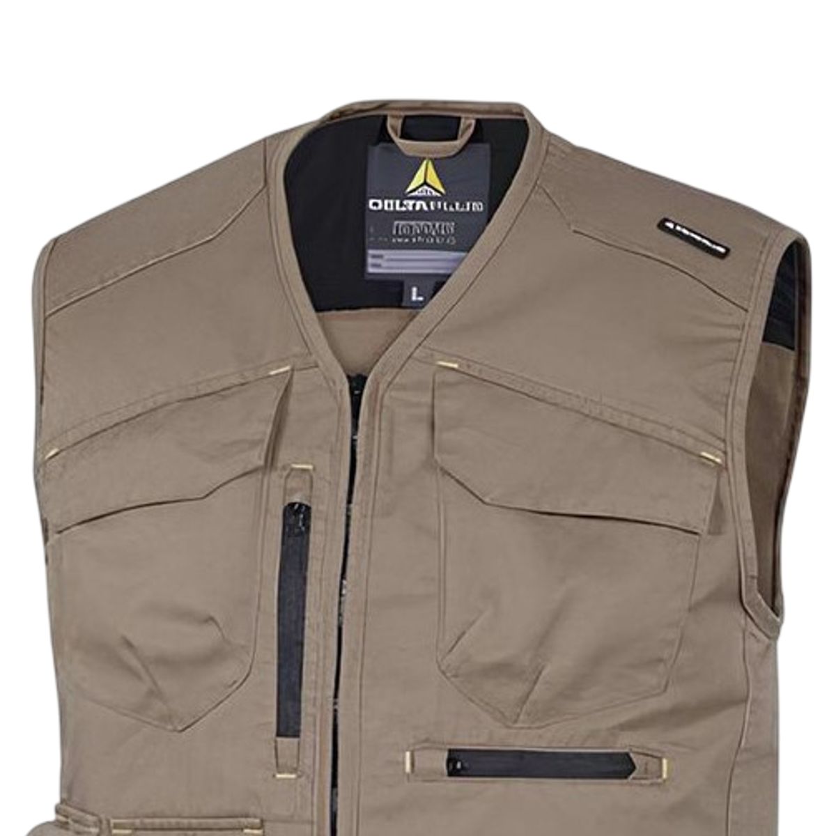 DELTA PLUS - Chaleco M5SGIL Spring Beige