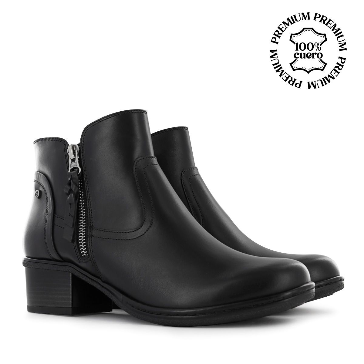 ECCO - Botas Casual Mujer Ecco Denisse03 Negro Cuero