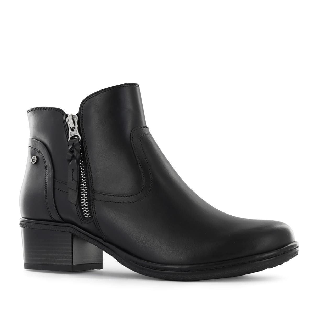 ECCO - Botas Casual Mujer Ecco Denisse03 Negro Cuero
