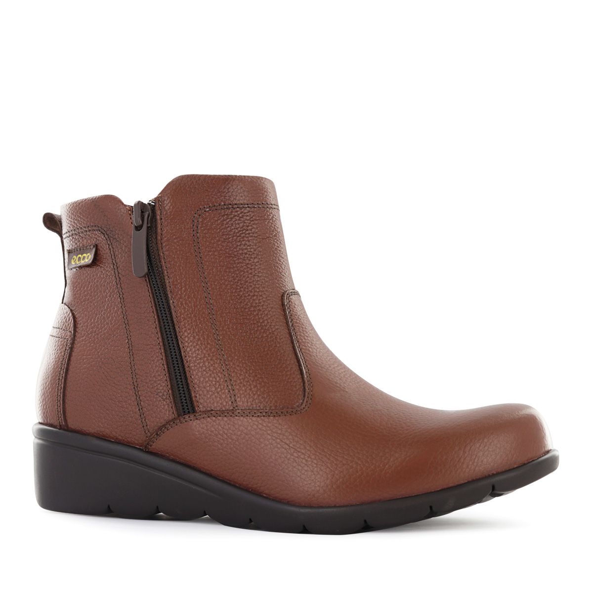 ECCO - Botas Confort Mujer Ecco Flexxi04 Cobre Cuero