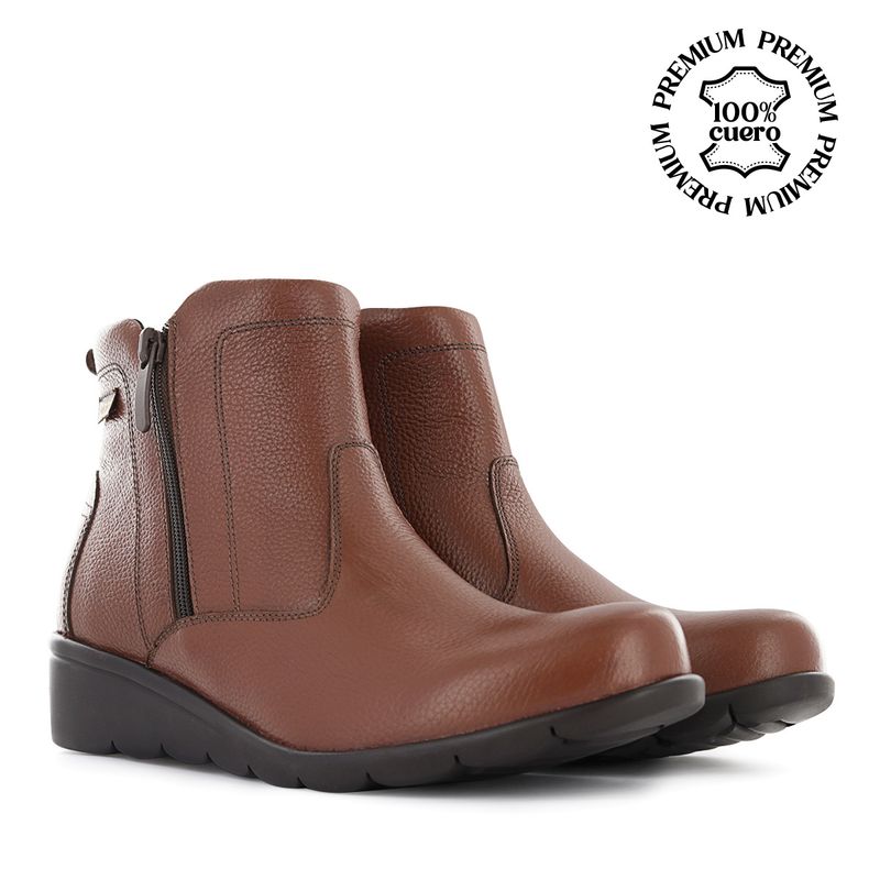 ECCO - Botas Confort Mujer Ecco Flexxi04 Cobre Cuero