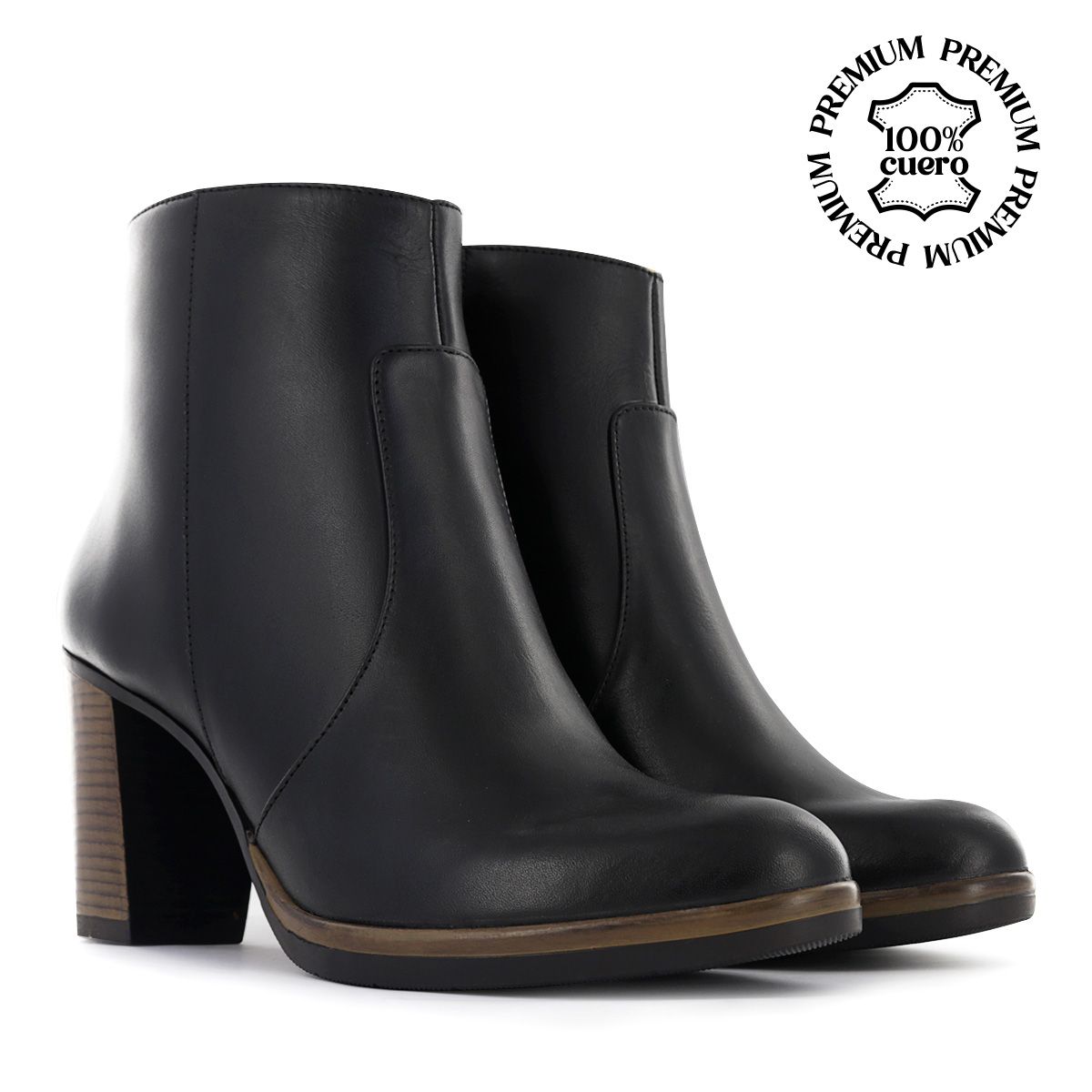 ECCO - Botas  Mujer Ecco Bella19 Negro Cuero Natural