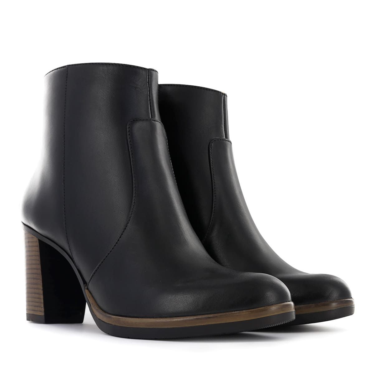 ECCO - Botas  Mujer Ecco Bella19 Negro Cuero Natural