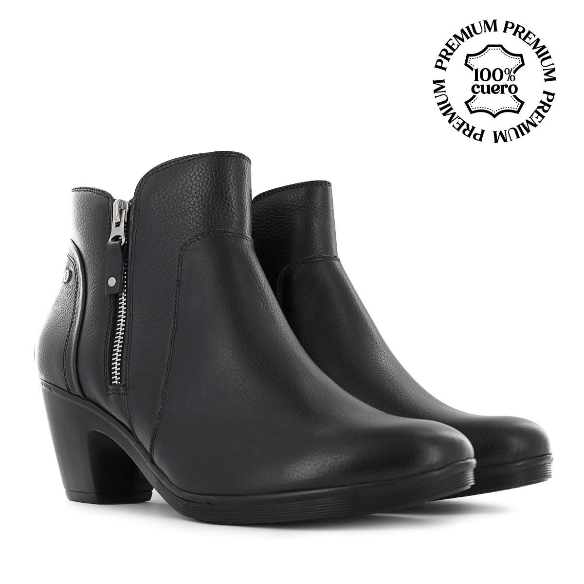 ECCO - Botas Casual Mujer Ecco Natalie79 Negro Cuero