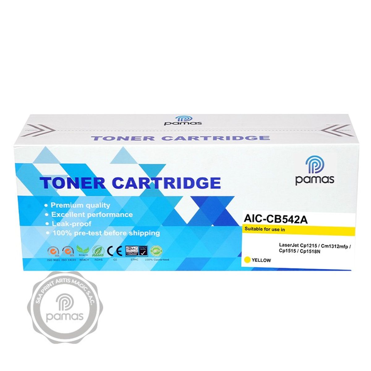 GENERICO - Toner PAMAS Compatible HP131A128A125A  Yellow