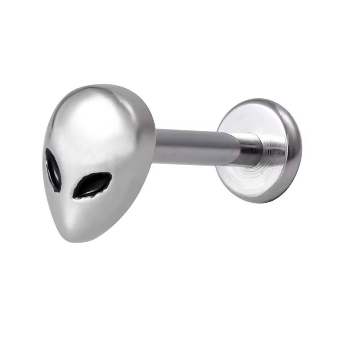 GENERICO - Piercing alien multiusos helix labret lóbulo tragus plateado
